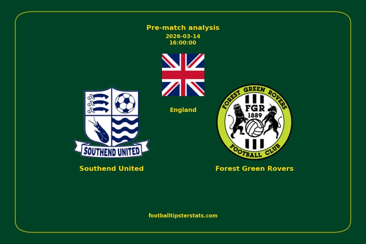 Pre-match analysis: Southend United vs Forest Green Rovers on 2026-03-14